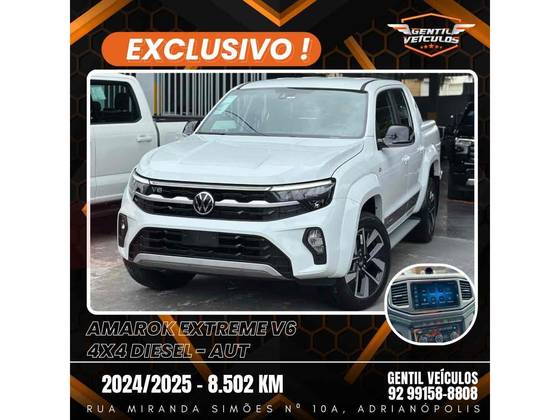 VOLKSWAGEN AMAROK 3.0 V6 TDI DIESEL EXTREME CD 4MOTION AUTOMÁTICO VOLKSWAGEN AMAROK 3.0 V6 TDI DIESEL EXTREME CD 4MOTION AUTOMÁTICO